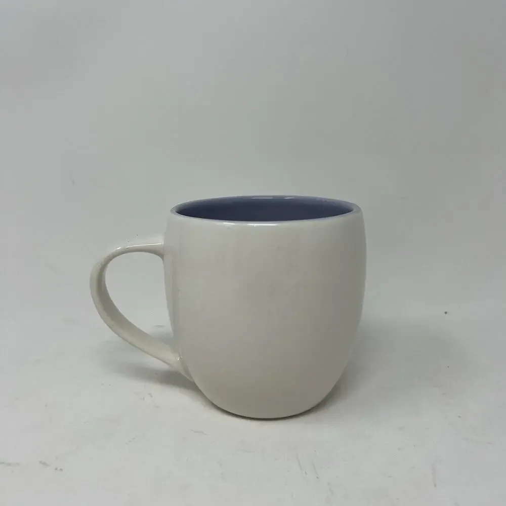 Starbucks 2006 3D Sculpted Flower Coffee Mug Cup Lavender 14oz